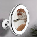 Christmas gift 10X Magnifying Suction Cup LED Makeup Mirror: Flawless Vanity Mirror with Natural Light for Precise Grooming - RnR Galore