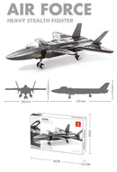 Christmas gift J - 20 Stealth Fighter Jet Building Blocks Set, 229 Pieces Military Aircraft Model Kit for Kids Aged 6+ & Enthusiasts（J20 fighter） - RnR Galore