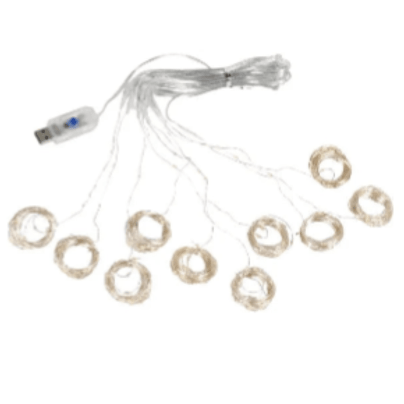 Christmas Lights Curtain Garland - RnR Galore