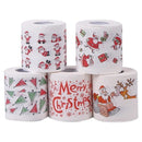 Christmas Toilet Paper 5 Rolls for Home Office Restroom Holiday Decor - RnR Galore