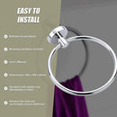 Classic Chrome Towel Bar Rail Ring Bathroom - RnR Galore