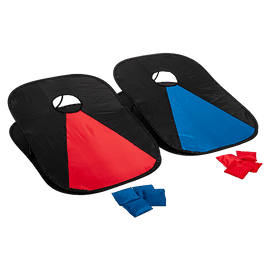 Collapsible Portable Corn Hole Boards With 8 Cornhole Bean Bags, Carry Case - RnR Galore