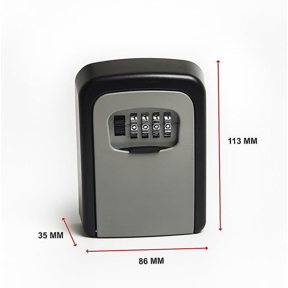 Commercial Grade Lock Wall Mounted Key Safe Storage Lock Box security - RnR Galore
