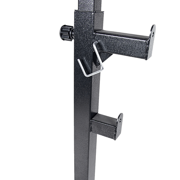 Commercial Squat Rack Adjustable Pair Fitness Exercise Weight Lifting Gym Barbell Stand - RnR Galore