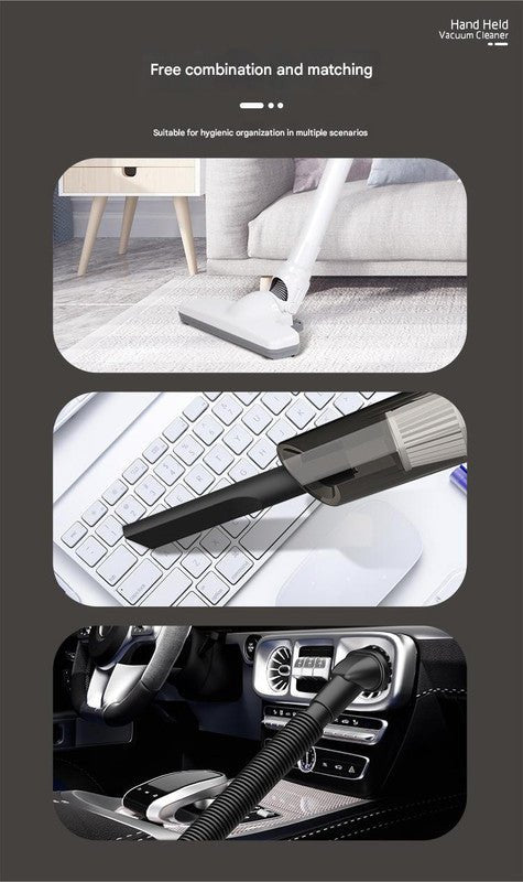Cordless 2 - in - 1 Handheld & Stick Vacuum Cleaner with Detachable Water Tank & Dust Mite Remover(black) - RnR Galore