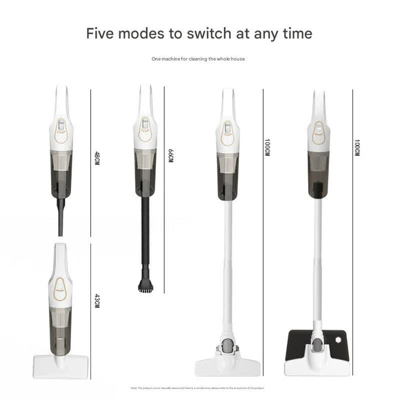 Cordless 2 - in - 1 Handheld & Stick Vacuum Cleaner with Detachable Water Tank & Dust Mite Remover(white) - RnR Galore