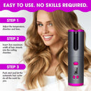Cordless Ceramic Automatic Hair Curler for Portable Hair Styling - RnR Galore