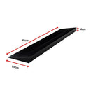 Cuttable Threshold Ramp Rubber Wheelchair Ramp Solid 4 cm Rise 90 cm Wide - RnR Galore