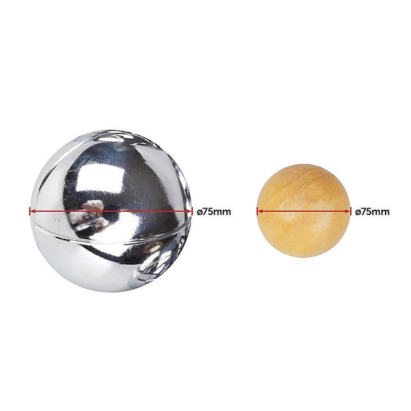 Deluxe Boules Bocce 8 Alloy Ball Set - RnR Galore