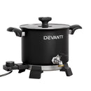 Devanti 5L Wax Melter Candle Making 1200W Melting Pot Furnace Quick Pour Spout Soy Soap - RnR Galore