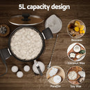 Devanti 5L Wax Melter Candle Making 1200W Melting Pot Furnace Quick Pour Spout Soy Soap - RnR Galore