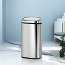 Devanti 68L Motion Sensor Bin Rubbish Automatic Silver - RnR Galore