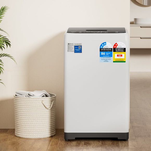 Devanti 6kg Top Load Washing Machine White - RnR Galore