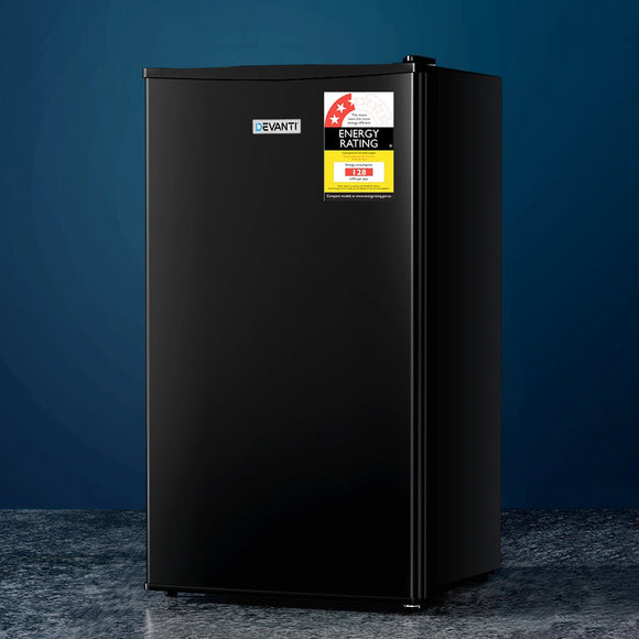 Devanti 95L Bar Fridge Black - RnR Galore