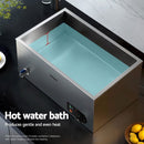 Devanti Commercial Food Warmer Bain Marie 4 Electric Buffet Pans - RnR Galore