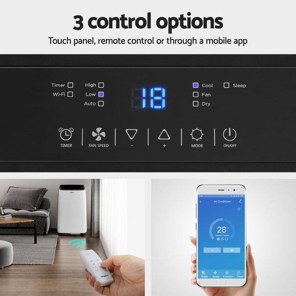 Devanti Portable Air Conditioner WiFi 7000BTU - RnR Galore