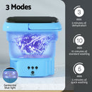 Devanti Portable Washing Machine 4.5L Blue - RnR Galore