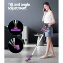 Devanti Stick Vacuum Cleaner Bagless Corded 500W Purple - RnR Galore