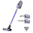 Devanti Stick Vacuum Cleaner Roller Brush Cordless 150W Purple - RnR Galore