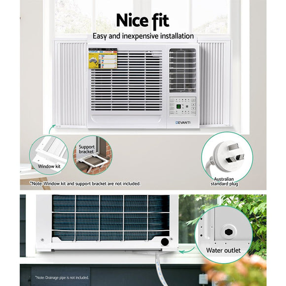 Devanti Window Air Conditioner 2.7kW - RnR Galore