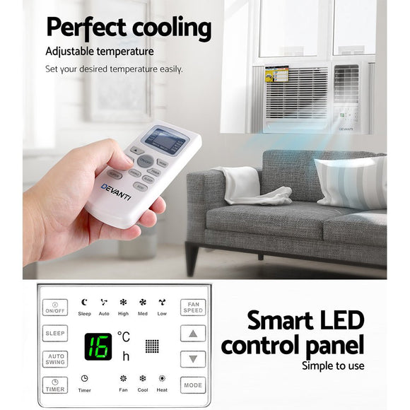 Devanti Window Air Conditioner 2.7kW - RnR Galore