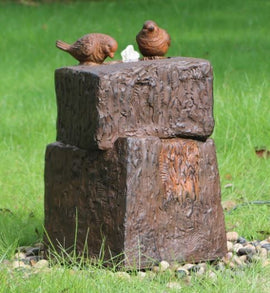 Dicky Bird Fountain with LED - RnR Galore