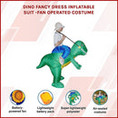 DINO Fancy Dress Inflatable Suit - Fan Operated Costume - RnR Galore