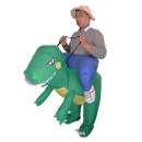 DINO Fancy Dress Inflatable Suit - Fan Operated Costume - RnR Galore