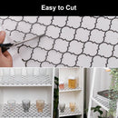 Drawer Mat - Kitchen Drawer Mat - Kitchen Cabinet Shelf Protector - Non - Adhesive, Waterproof EVA Drawer Mat, Easy to Cut to Size for Refrigerator, Cabinet or Chest of Drawers (Black, 11.8"W x 78.7"L) - RnR Galore