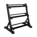 Dumbbell Rack Storage Stand Hex Weight Heavy Duty 3 Tier Wide Home Gym Fitness - RnR Galore