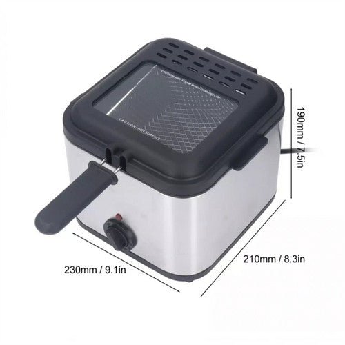 Electric Deep Fryer 2.5L French Frie Machine Oil Hot Pot Fried Chicken Grill - RnR Galore