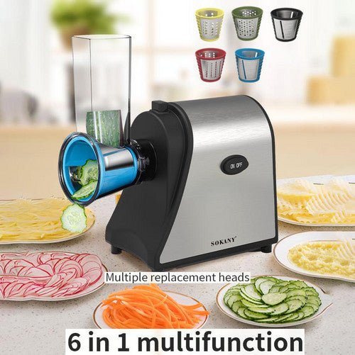 Electric Grater Vegetable Food Rotary Drum Grater Chopper Slicer - RnR Galore