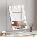 Embellir Bluetooth Makeup Mirror 30x40cm Hollywood Vanity with LED Light White - RnR Galore