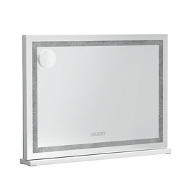 Embellir Bluetooth Makeup Mirror 58x46cm Hollywood Vanity with LED Light Crystal - RnR Galore