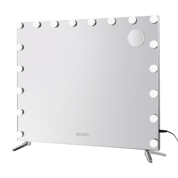 Embellir Bluetooth Makeup Mirror 80x65cm Hollywood Vanity with LED Light Wall - RnR Galore