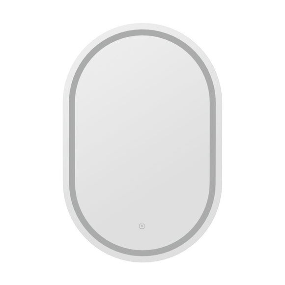 Embellir LED Wall Mirror With Light 50X75CM Bathroom Decor Oval Mirrors Vanity - RnR Galore