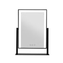 Embellir Makeup Mirror 25x30cm Hollywood Vanity with LED Light Rotation Black - RnR Galore