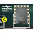 Embellir Makeup Mirror 40x50cm Hollywood Vanity with LED Light Rotation Tabletop - RnR Galore