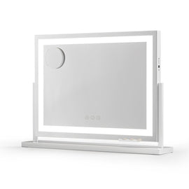 Embellir Makeup Mirror 58x46cm 360～ Rotatable Vanity Mirror with Lights Bright Light Strip Adjustable - RnR Galore