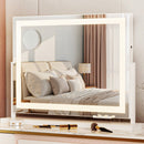 Embellir Makeup Mirror 58x46cm 360～ Rotatable Vanity Mirror with Lights Bright Light Strip Adjustable - RnR Galore