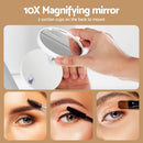 Embellir Makeup Mirror 60x52cm Hollywood Vanity with LED Light Tabletop White - RnR Galore
