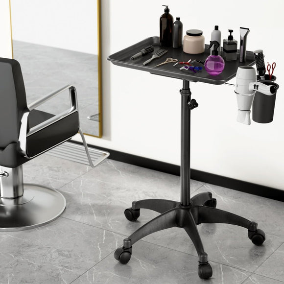 Embellir Salon Trolley Cart Spa Beauty Rolling Tray Hairdressing Storage 5 - wheel - RnR Galore