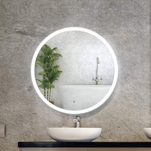 Embellir Wall Mirror 80cm with Led light Makeup Home Decor Bathroom Round Vanity - RnR Galore