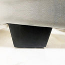 Emily Bed Frame Queen Size Velvet Fabric Grey Four MDF Drawers with Wheels - RnR Galore