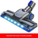 Enigma V8 22.2v Cordless Stick Vacuum Cleaner Blue + Toolkit - RnR Galore