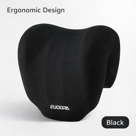 Ergonomic Multi - functional Nap Pillow - Desk Rest Pillow with Neck/Side Support, Memory Foam Cushion for Office, Home & Travel(BLACK) - RnR Galore