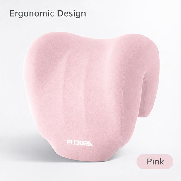 Ergonomic Multi - functional Nap Pillow - Desk Rest Pillow with Neck/Side Support, Memory Foam Cushion for Office, Home & Travel(BLACK) - RnR Galore