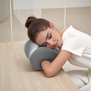 Ergonomic Multi - functional Nap Pillow - Desk Rest Pillow with Neck/Side Support, Memory Foam Cushion for Office, Home & Travel(GRAY) - RnR Galore