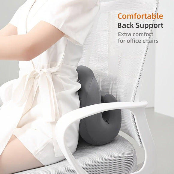 Ergonomic Multi - functional Nap Pillow - Desk Rest Pillow with Neck/Side Support, Memory Foam Cushion for Office, Home & Travel(GRAY) - RnR Galore