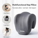 Ergonomic Multi - functional Nap Pillow - Desk Rest Pillow with Neck/Side Support, Memory Foam Cushion for Office, Home & Travel(ORANGE) - RnR Galore